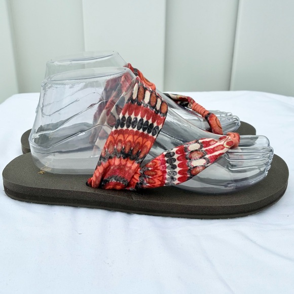 Sanuk Women’s Yoga Sling Sandal NEW Boho Size 8 - Picture 4 of 9